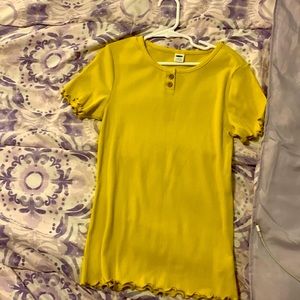 YELLOW KIDS T-SHIRT